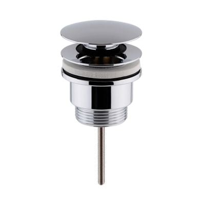 Bayswater Universal Push Button Basin Waste - Chrome - BAYW022