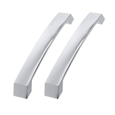 Bedroom Kit Tavistock Bow Handle - Pack of 2 - Chrome - BEDHTAVIS160CH