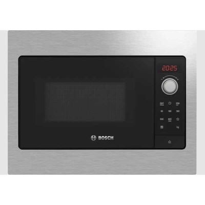 Bosch BFL523MS3B Serie 2 Built-In Microwave - Black Steel - BFL523MS3B