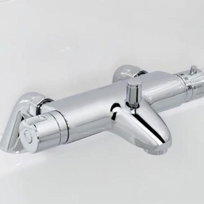 Bristan Assure Thermostatic Bath / Shower Mixer Tap - Chrome - AS2 THBSM C
