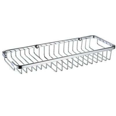 Bristan Stepped Wire Storage Basket - Chrome - COMP BASK02 C