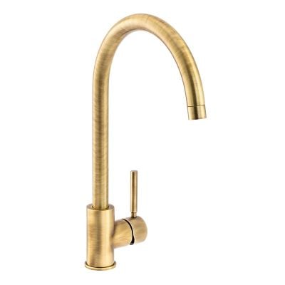 Carron Phoenix Savoy Single Lever Kitchen Mixer Tap - Brass - 115.0689.774