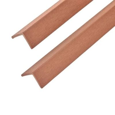 Cladco WPC Trim Corner Trim 2.2 Metre x 60 x 50mm - Redwood/Reddish Brown - WPCCR2255