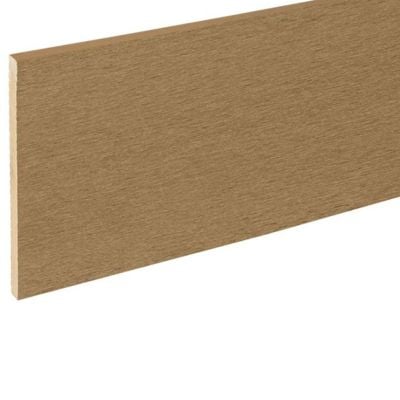 Cladco WPC Trim Fascia Trim 2.4 Metre x 145 x 10mm - Teak/Original Wood - WPCFTT24