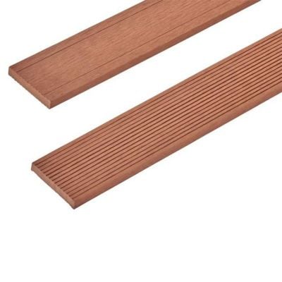 Cladco WPC Trim Skirting Trim 2.2 Metre x 55 x 10mm - Redwood/Reddish Brown - WPCTR22