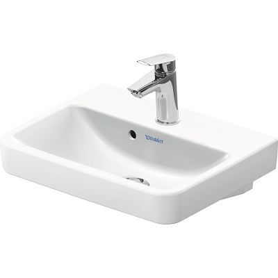 Duravit No 1 High Gloss 450mm Pedestal Basin - White - 7434500002