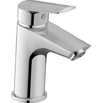 Duravit No.1 Small Single Lever Basin Mixer Tap - Chrome - N11011002010