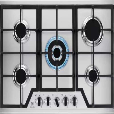 Electrolux KGS7536X GAS HOB - Stainless Steel-Lifestyle