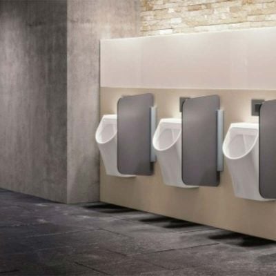 Geberit Smyle Urinal - Rear Inlet & Outlet - 500.254.01.1
