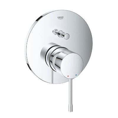 Grohe Essence Single Lever Shower Mixer With 2 Way Diverter - Chrome - 24167001