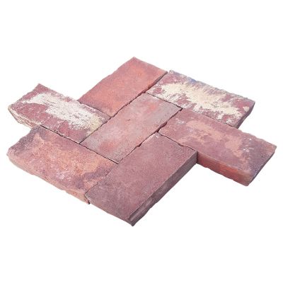 Global Stone Clay Pavers Single Size Pack - 100 x 210 x 50mm - Cherry Blend - CBCP2110