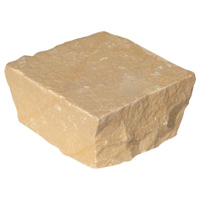 Global Stone Driveway Setts Single Size Pack - 100 x 100 x 50mm - Pack of 800 - Sandstone Buff Brown - BBSS1010