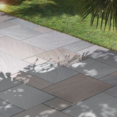 Global Stone Gardenstone Natural Stone Project Pack - Pack of 65 - Autumn Brown - ABSP1952