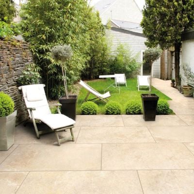 Global Stone Siena Porcelain Paving Slab Single Size Pack 500 x 1000 x 20mm - Pack of 1 - Antica - ANPE5010S