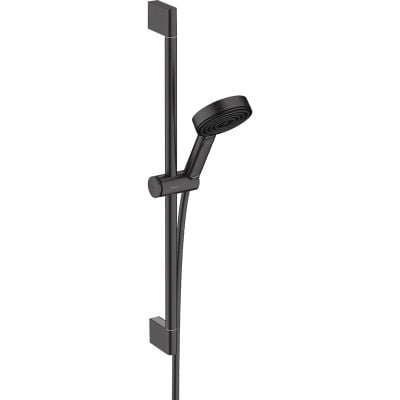 hansgrohe Pulsify Select S Ecosmart 3jet Relaxation Shower Set 105 With Shower Bar 65 Cm - Matt Black - 24161670