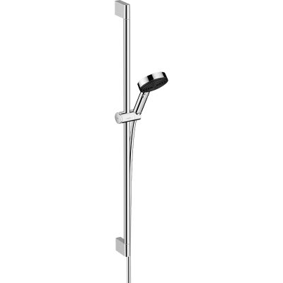 hansgrohe Pulsify Select S Ecosmart 3jet Relaxation Shower Set 105 With Shower Bar 90 Cm - Chrome - 24171000