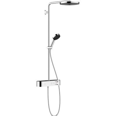 hansgrohe Pulsify S Showerpipe 260 1jet With Showertablet Select 400 - Chrome - 24220000