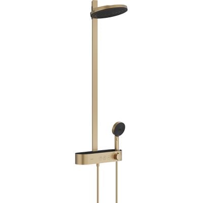 hansgrohe Pulsify S Showerpipe 260 2jet With Showertablet Select 400 - Brushed Bronze- 24240140