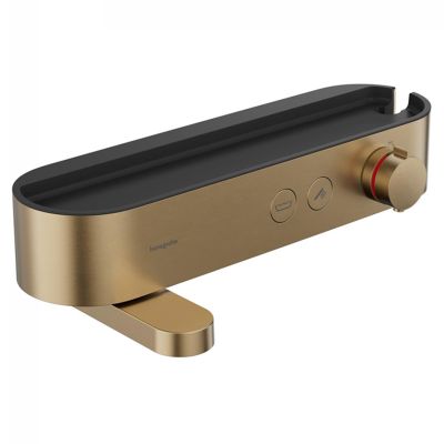 hansgrohe ShowerTablet Select Bath Thermostat 400 for Exposed Installation - Brushed Bronze - 24340140