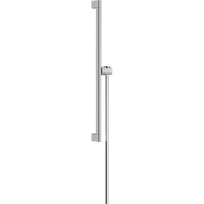 hansgrohe Unica Shower Bar S Puro 65cm With Isiflex Shower Hose - Chrome - 24402000