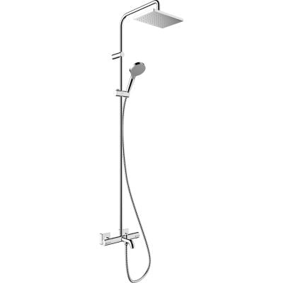 hansgrohe Vernis Shape Showerpipe 230 1jet With Bath Thermostat - Chrome - 26284000