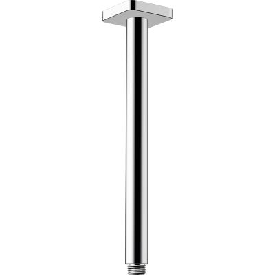 hansgrohe Vernis Shape Ceiling Shower Arm 300mm - Chrome - Ceiling Mounted - 26407000