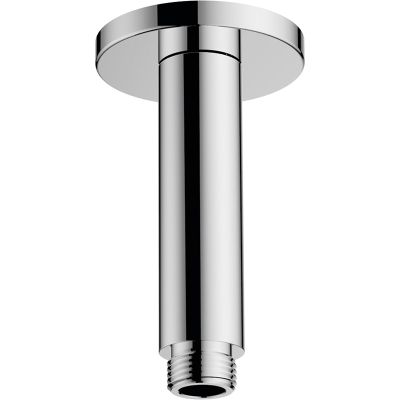 hansgrohe Vernis Blend Ceiling Shower Arm 100mm - Chrome - Ceiling Mounted - 27804000