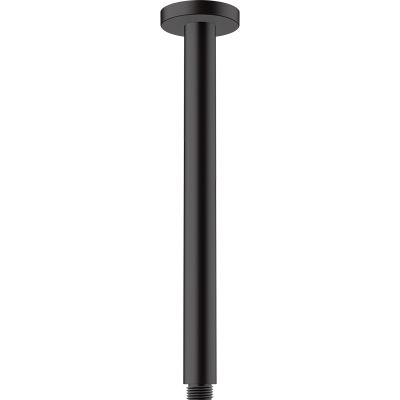 hansgrohe Vernis Blend Ceiling Shower Arm 300mm - Matt Black - Ceiling Mounted - 27805670