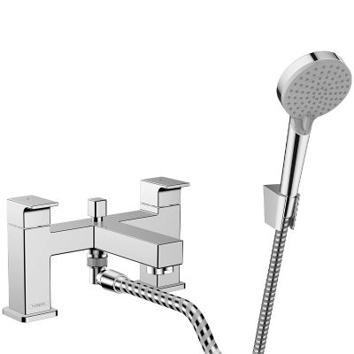 hansgrohe Vernis Shape 2 Hole Bath / Shower Mixer Tap - Chrome - 71462000