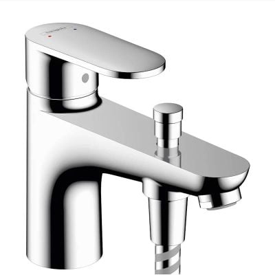 hansgrohe Rebris S Bath / Shower Mixer Tap with 2 Flow Rates - Chrome - 72436000