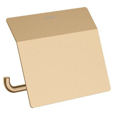 hansgrohe AddStoris Toilet Roll Holder with Cover - Brushed Bronze - 41753140