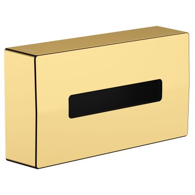 hansgrohe AddStoris Tissue Box - Polished Gold Optic - 41774990