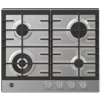 Hoover H300 HHG6BF4K3X 60cm Gas Hob - Stainless Steel