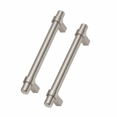 Kitchen Kit 167 Rail Bar Kitchen Cabinet Handles - Pack of 2 - Stainless Steel - KKHAND19