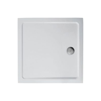 Ideal Standard Simplicity 900x900mm Low Profile Flat Top Shower Tray with Waste - White - L508801