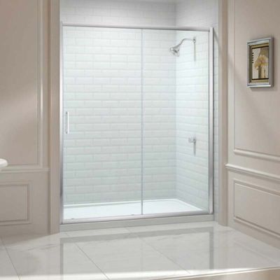 Merlyn 8 Series Sliding Shower Door with Tray 1700mm - MS88281