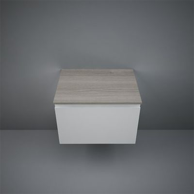 RAK Ceramics Plano 600mm Wood Worktop - Grey Elm - PLASL06146EGY