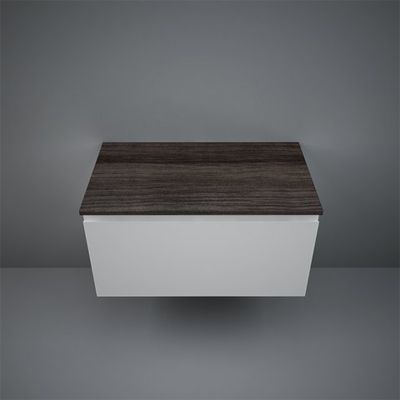 RAK Ceramics Plano 800mm Wood Worktop - Moka Walnut - PLASL08146MOK