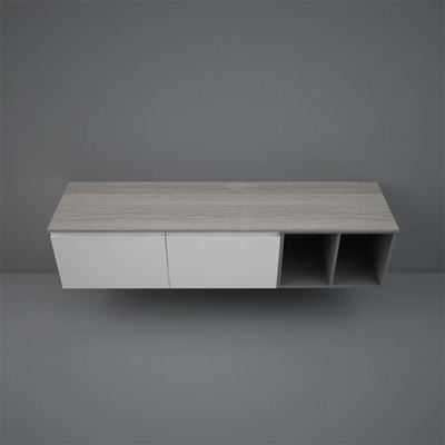 RAK Ceramics Plano 1800mm Wood Worktop - Grey Elm - PLASL18146EGY