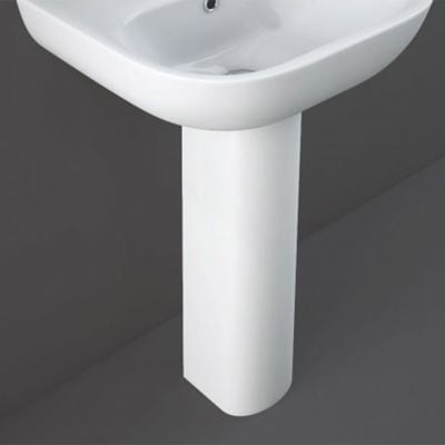 RAK Ceramics Tonique Full Pedestal For 55cm Basin - Alpine White - OR02AWHA