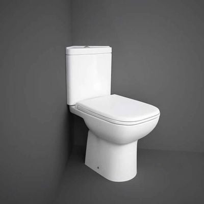 RAK Ceramics Origin Close Coupled Dual Flush Corner Cistern - White - ORG04AWHA