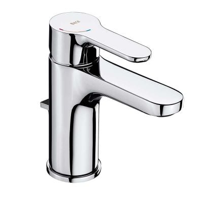 Roca L20 Basin Mixer Tap With Pop-Up Waste - Chrome - A5A3I09C00