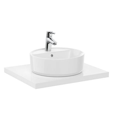 Roca Savana 600mm Basin Countertop - White Lacquered - A857318806
