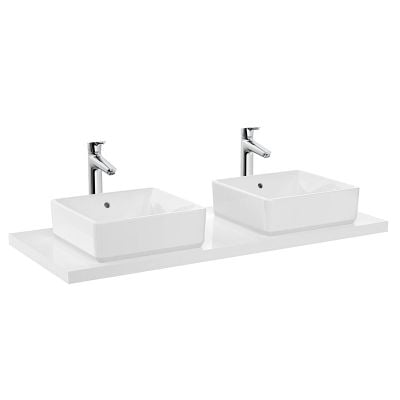 Roca Savana 1200mm Basin Countertop - White Lacquered - A857321806