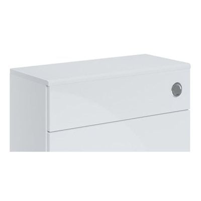Roca Victoria Maxi 600mm WC Unit Worktop - Gloss White - A857445806