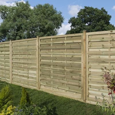 Rowlinson 6x6 Gresty Fence Panel Screen - Pack Of 3 - GSGRE18