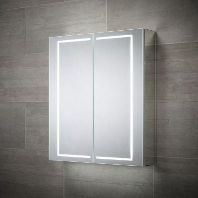 Sensio Sonnet Double Door Diffused LED Cabinet Mirror 700x600x132mm - SE30394C0