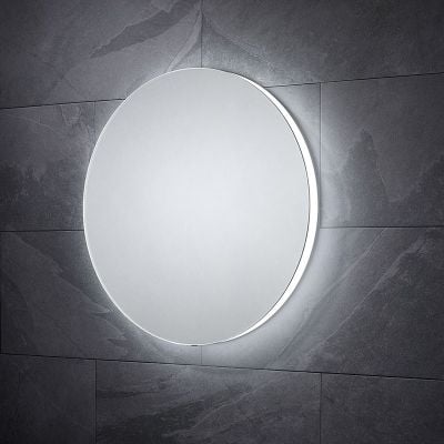 Sensio Luna Round Acrylic Border Diffused LED Mirror 600x30mm - SE30683C0