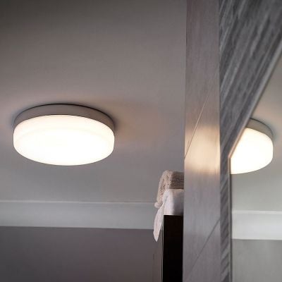 Sensio Hudson Flat Round LED Ceiling Light - Warm White - SE62291W0