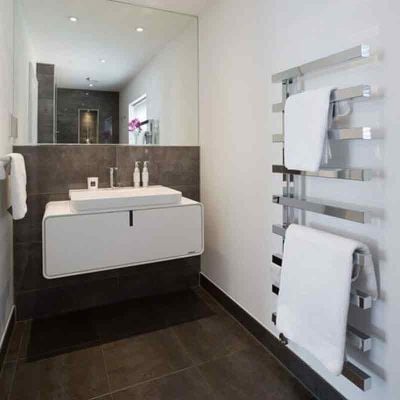 Towelrads Soho Towel Rail 795mm x 500mm - Chrome - 127005 Lifestyle